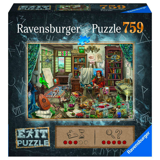 Puzzle EXIT: Artists Studio (759 brikker)
