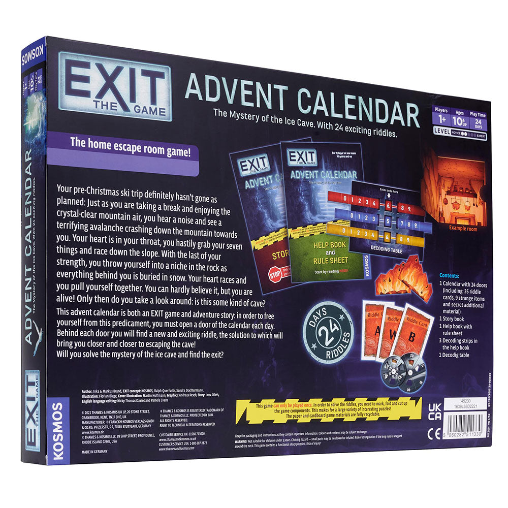 EXIT Advent Calendar: The Mystery of the Ice Cave (EN)