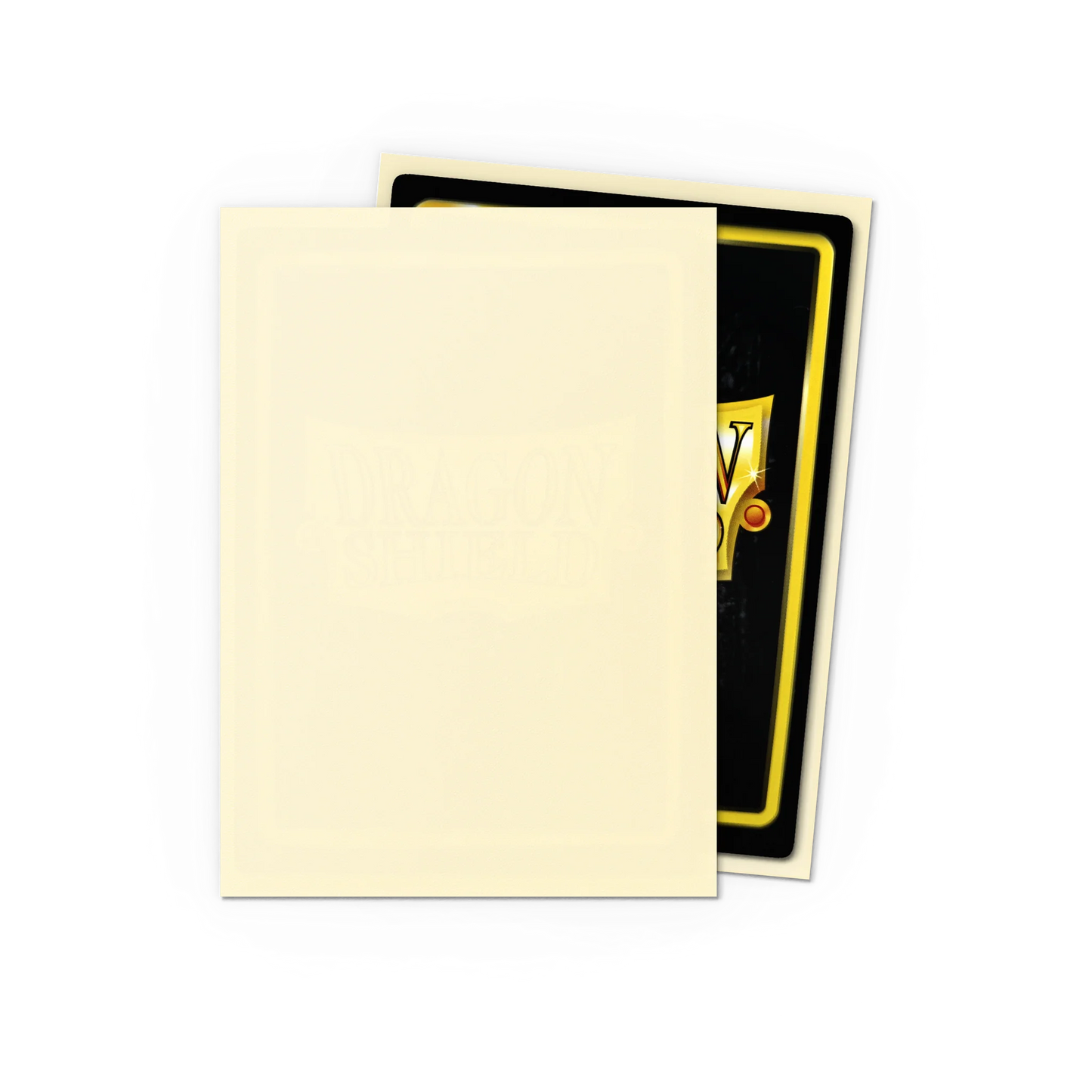 Dragon Shield Matte Sleeves Ivory - 100 stk (63x88 mm)