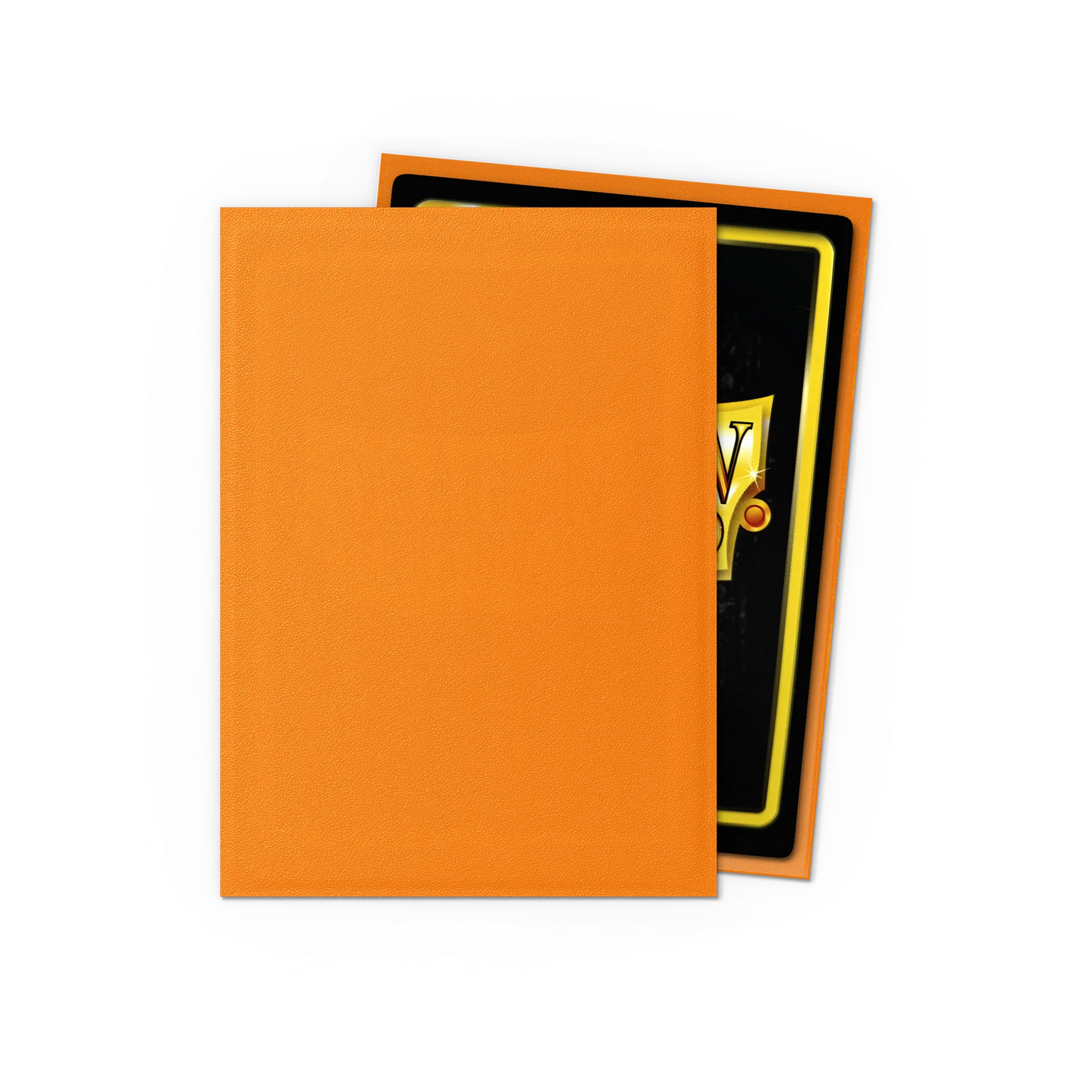 Dragon Shield Matte Sleeves Orange - 100 stk (63x88 mm)