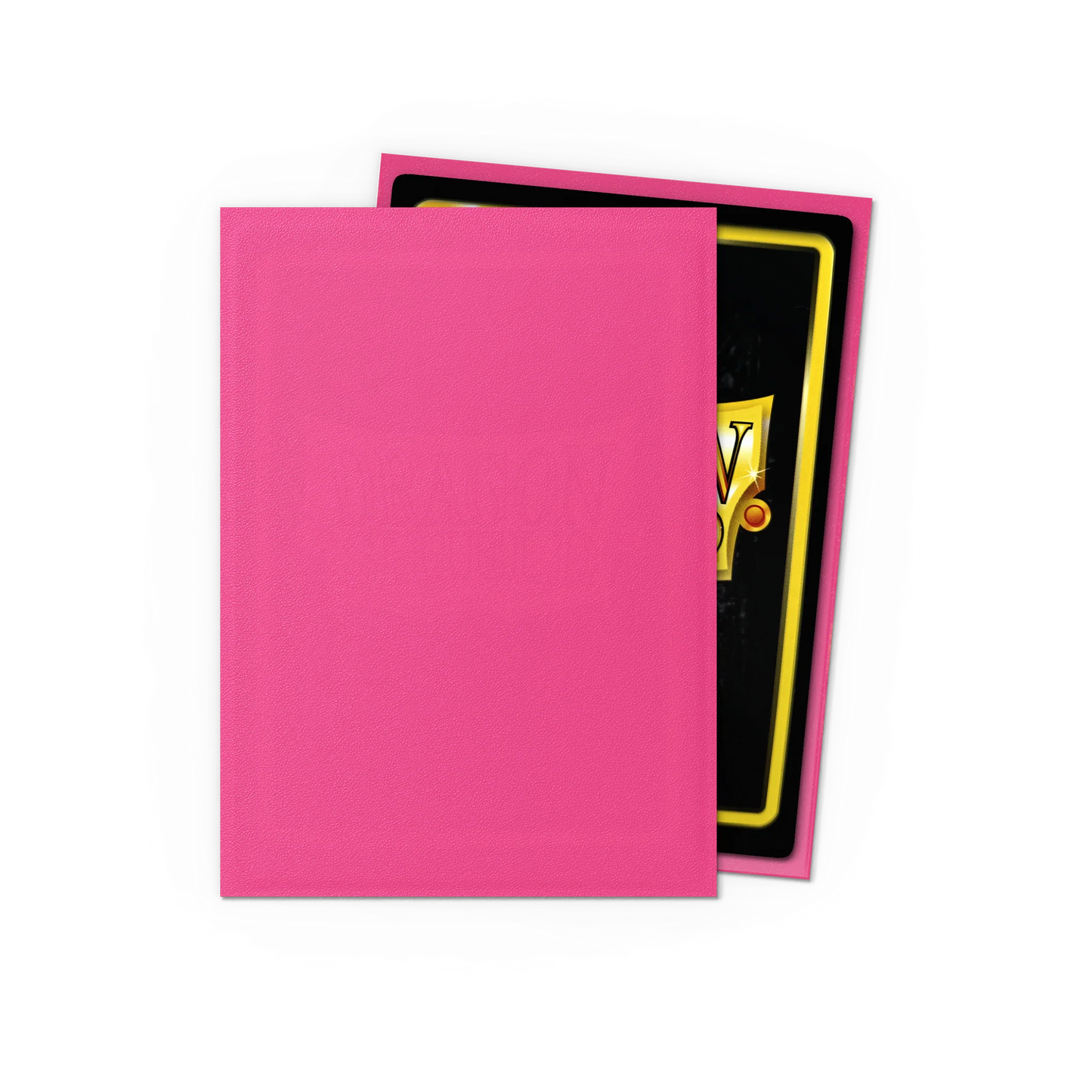 Dragon Shield Matte Sleeves Pink Diamond - 100 stk (63x88 mm)