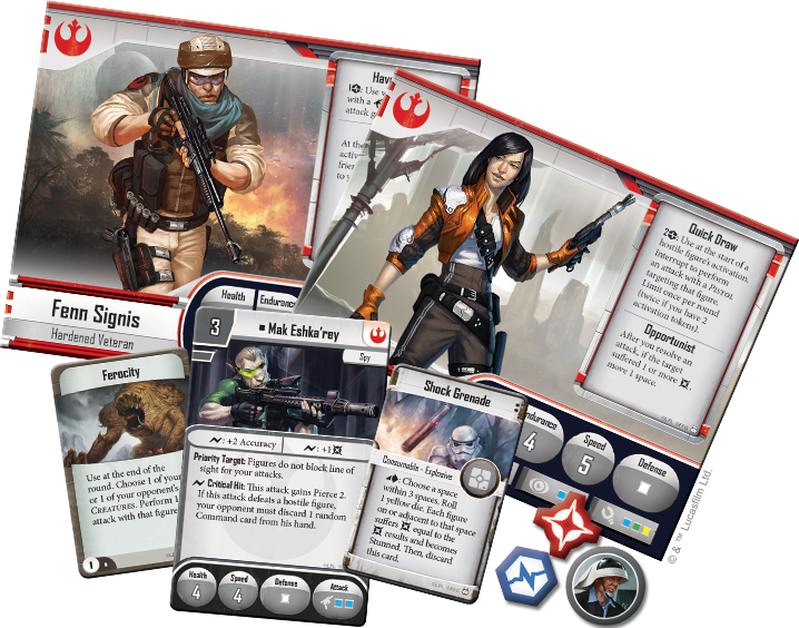 Star Wars Imperial Assault – kort