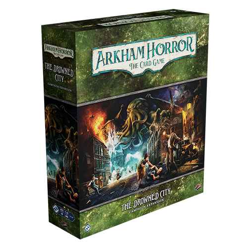 Arkham Horror The Card Game – The Drowned City Campaign Expansion brætspil
