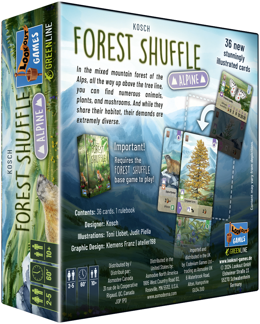 Forest Shuffle Alpine Expansion
