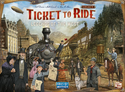 Ticket to Ride Legacy Legends of the West