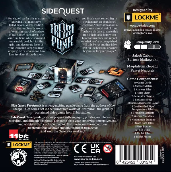 Side Quest Frostpunk