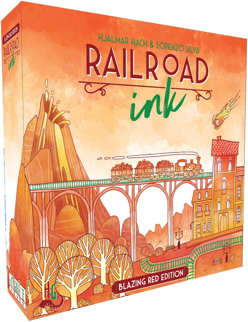 Railroad Ink Rød