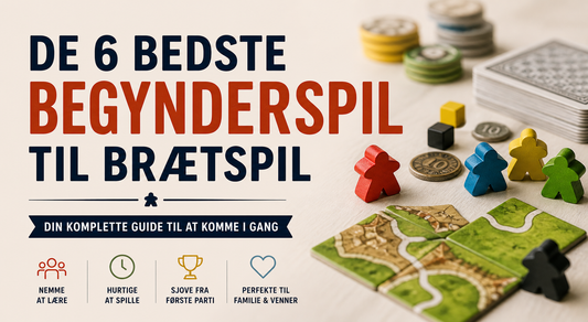 De 6 bedste begynderspil til brætspil – din komplette guide til at komme i gang
