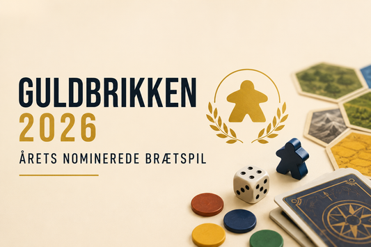 Guldbrikken 2026 – årets nominerede brætspil