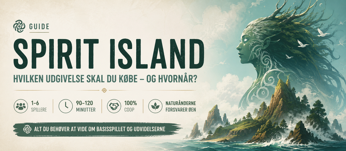 Spirit Island: Komplet guide til basisspil og udvidelser - Køberguide
