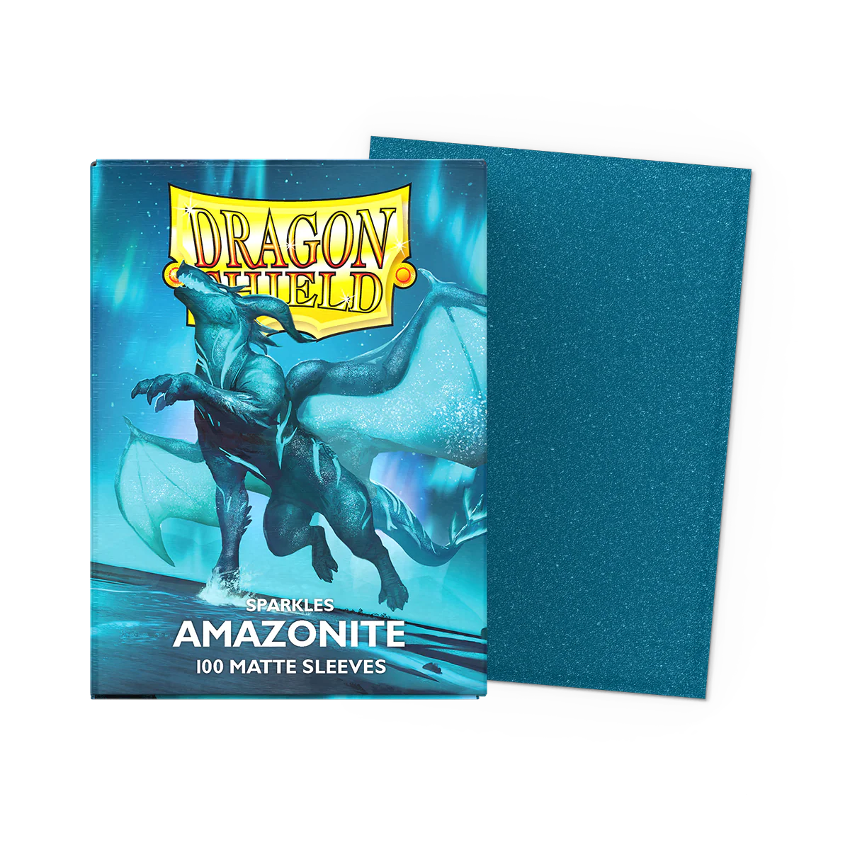 Dragon Shield Matte Sleeves Amazonite - 100 stk (63x88 mm)