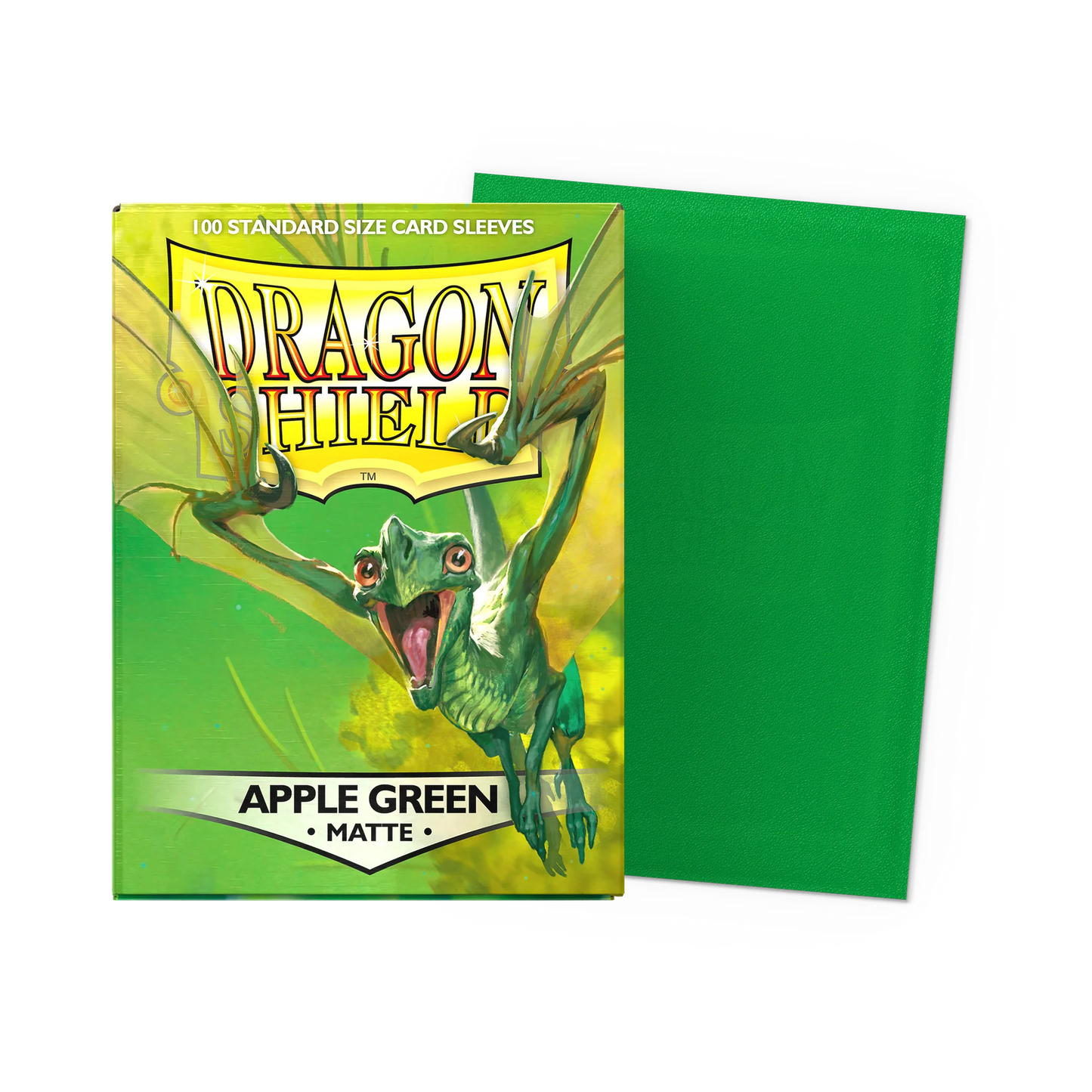 Dragon Shield Matte Sleeves Apple Green - 100 stk (63x88 mm)