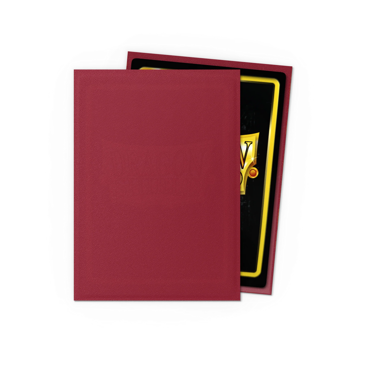 Dragon Shield Matte Sleeves Blood Red - 100 stk (63x88 mm)