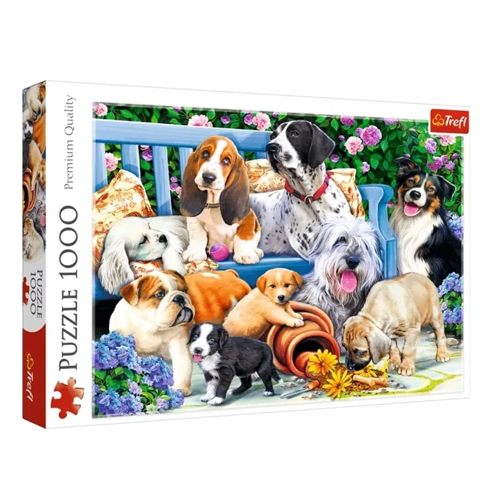 Dogs in the Garden (1000 brikker)