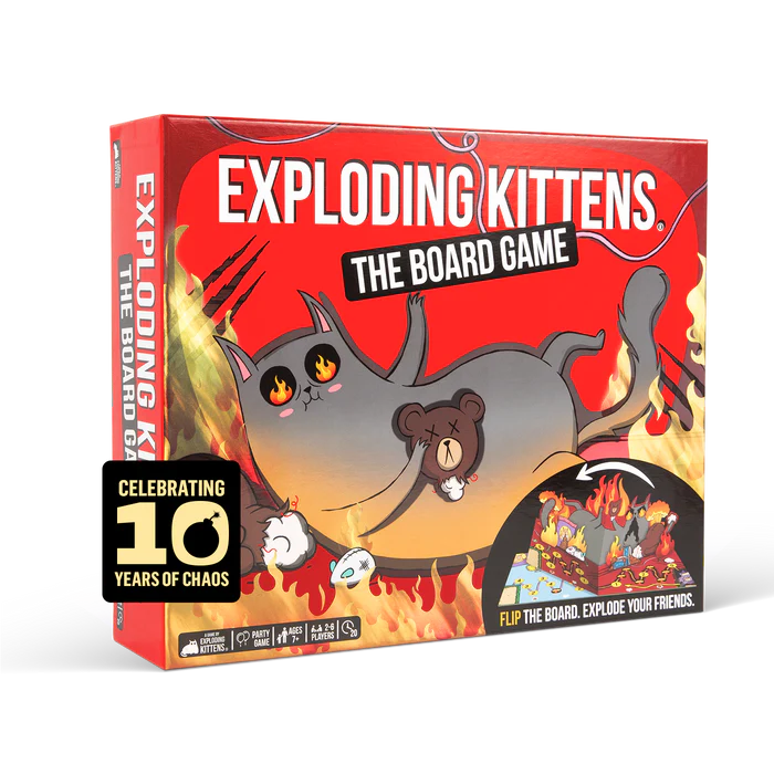 Exploding Kittens The Board Game (nordisk)