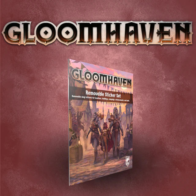 Gloomhaven 2nd edition Removable Sticker Set