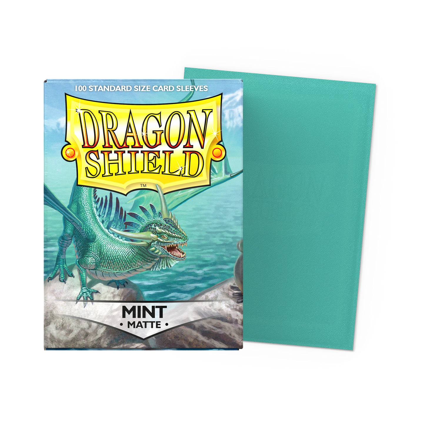 Dragon Shield Matte Sleeves Mint - 100 stk (63x88 mm)