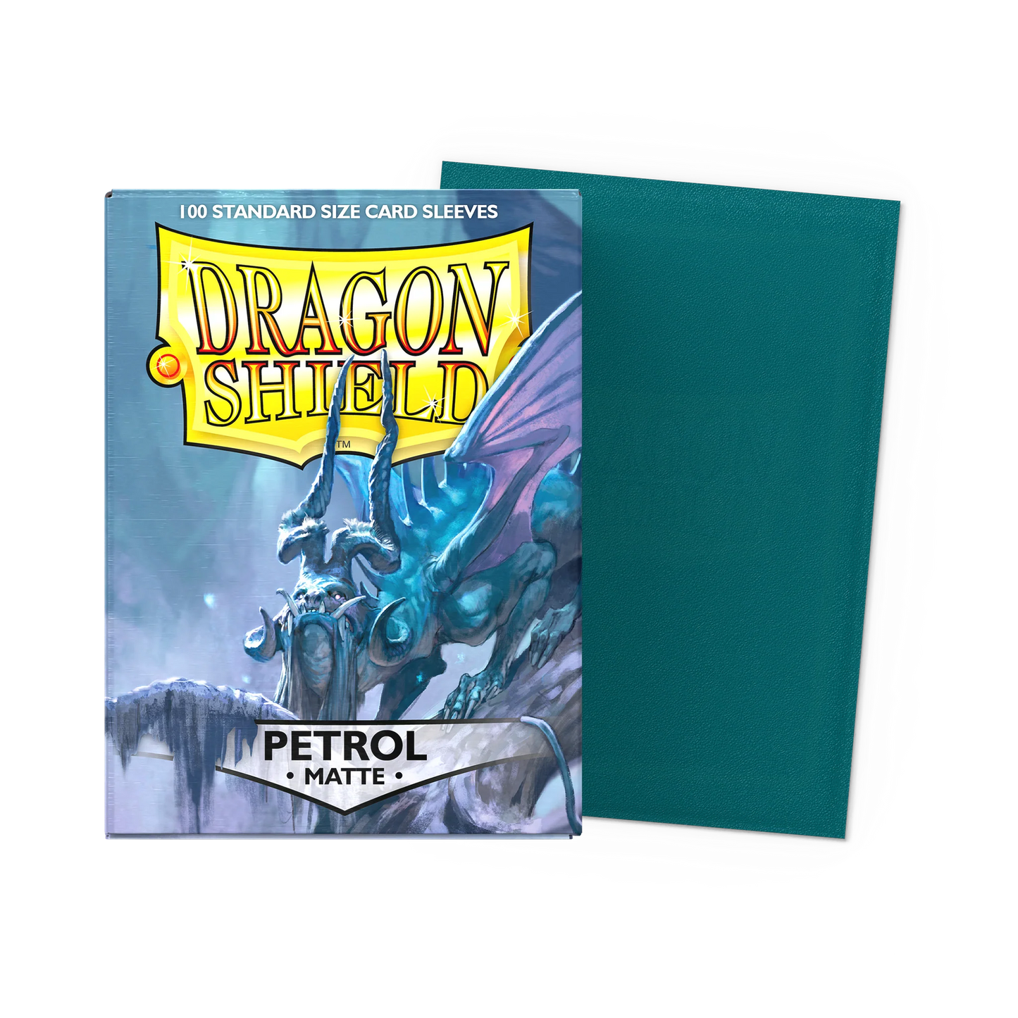 Dragon Shield Matte Sleeves Petrol - 100 stk (63x88 mm)