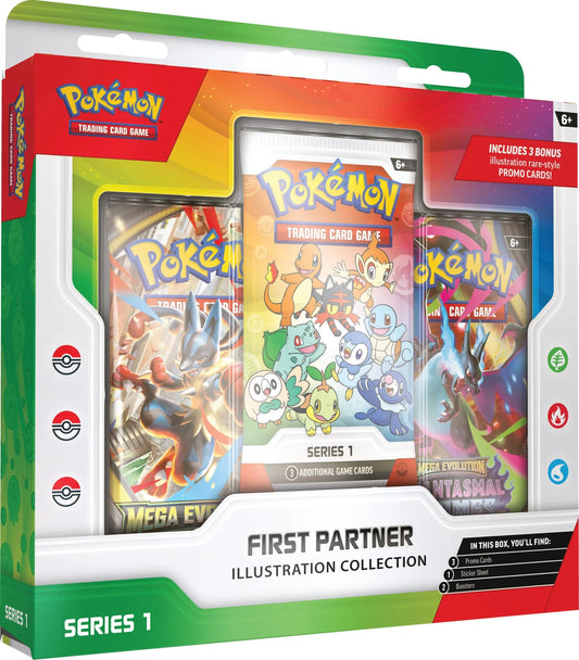 Pokemon First Partner Illustration Collection brætspil