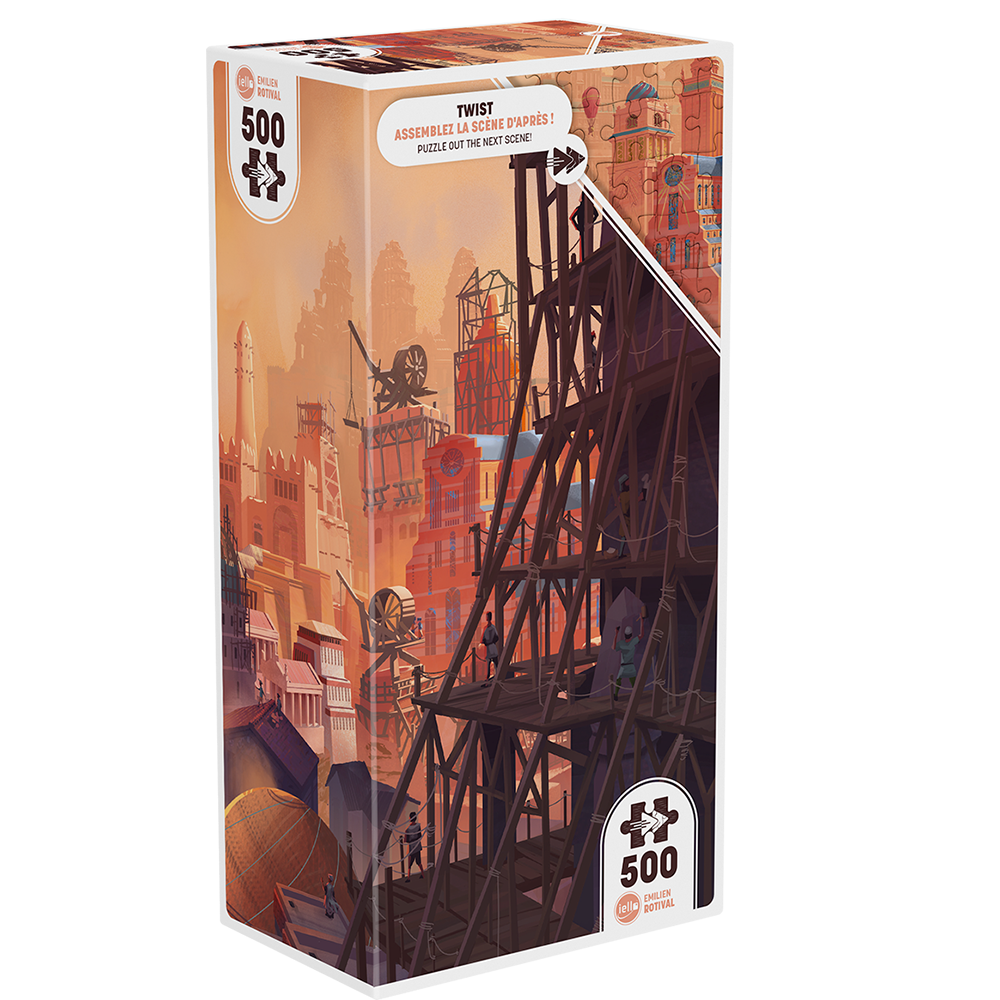 Puzzle Twist: Ancient City (500 brikker)