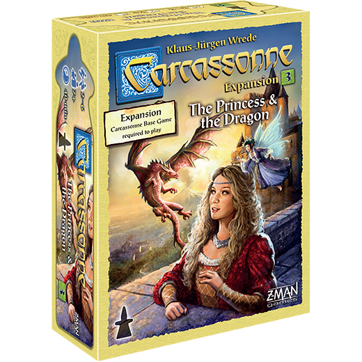 Carcassonne udvidelse 3: The Princess & the Dragon